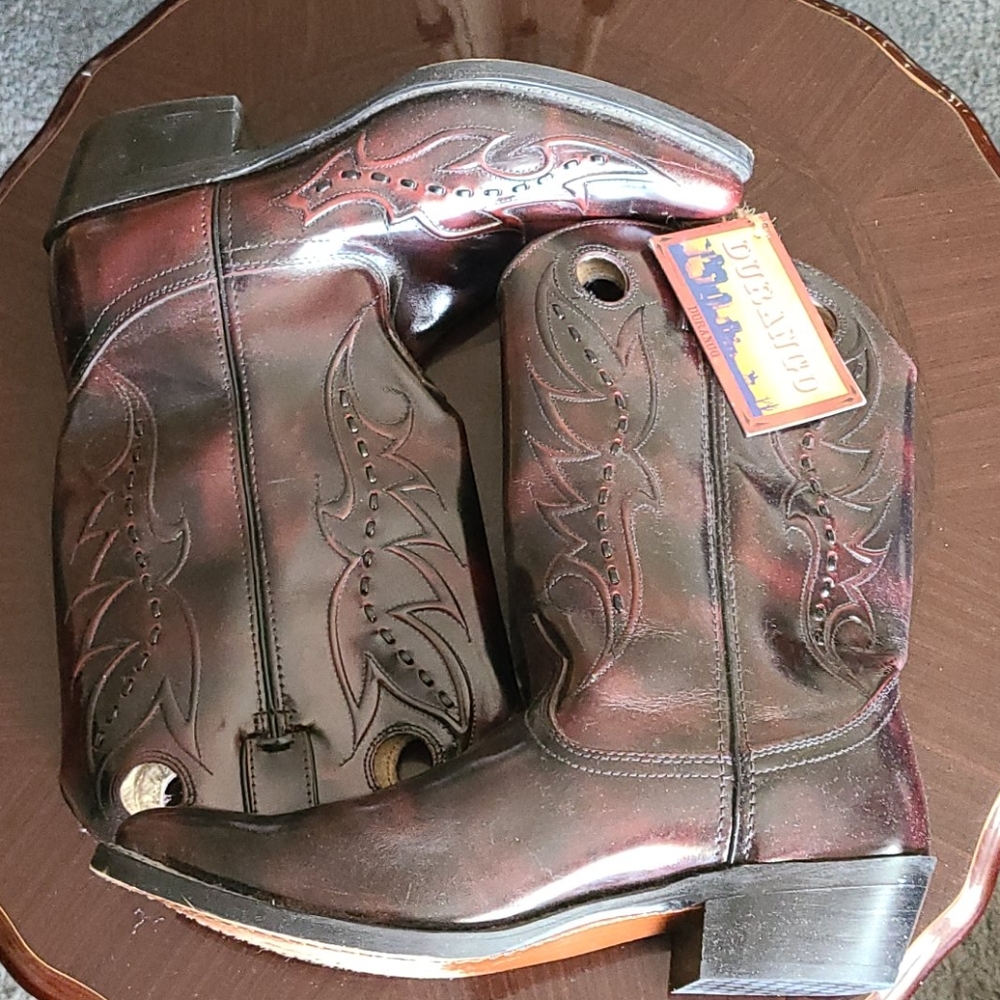 Mens Dragon Black Cherry Durango Cowboy Boots